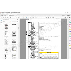 Manitou Forklift ME 425 430 435 80V S3 service manual