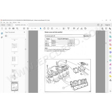 Manitou Forklift MSI 20 25 30 35 D / Turbo / Buggie Serie 2 E2 service manual