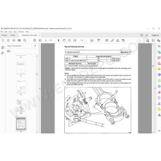 Manitou Forklift MSI 20 25 30 35 D / Turbo / Buggie Serie 2 E2 service manual