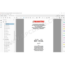 Manitou MHT 10120L Evolution E3 parts manual