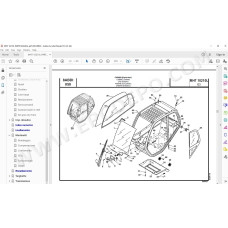 Manitou MHT 10210L E3 spare parts manual