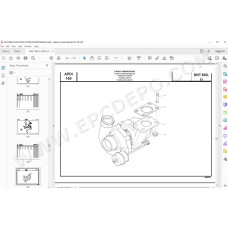 Manitou MHT 860 L Evolution E3 Tier3 spare parts manual