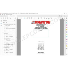 Manitou MHT MHT-X 780 860 950 T / LT E3 service manual
