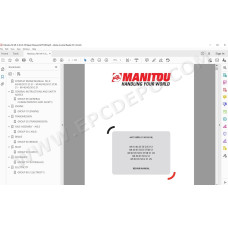 Manitou Forklift MI MI-X 40 45 50 D / G S1 service manual