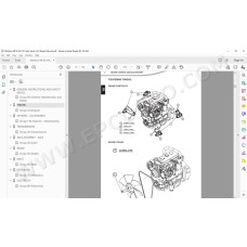 Manitou Forklift MI 60, MI 70 Turbo S2 E2 service manual