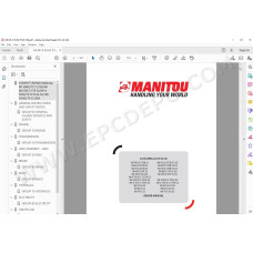 Manitou Forklift MI MI-X 50 60 70 80 100 D LD LG G ST3B / ST3A / ST4 Serie 2 service manual