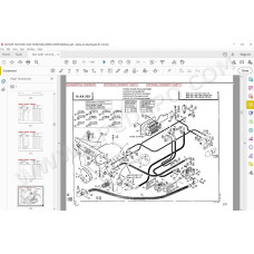 Manitou MLT 629T 633TLS 730TW Series A parts manual