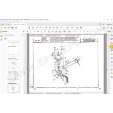 Manitou MLT 629T 633TLS 730TW Series A parts manual