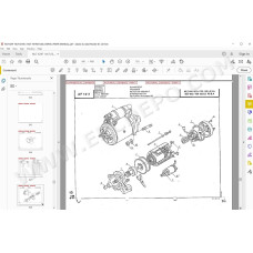 Manitou MLT 629T 633TLS 730TW Series A parts manual