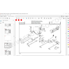 Manitou MLT 630 634 731 / MT 732 Series B E2 parts manual