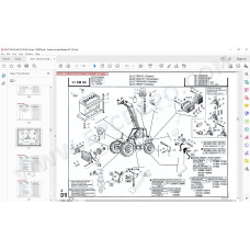 Manitou MLT 628 632 728 Turbo / Mono Ultra / Powershift Serie 1 parts manual