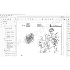 Manitou MLT 733 740 / MT 1033 Turbo parts manual