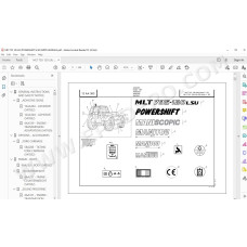 Manitou MLT 735 741 120 LSU Serie 2 E2 parts manual