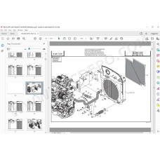 Manitou MLT 840 1040 115 / 137 PS spare parts manual