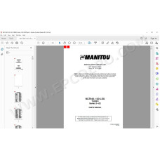 Manitou MLT 940 120 LSU Turbo Serie 3 E2 parts manual