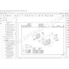 Manitou MLT-X 735 741 1035 Serie 6 E3 spare parts manual