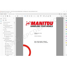 Manitou MLT-X 841 1041 145PS+ ST3A Serie 1 service manual
