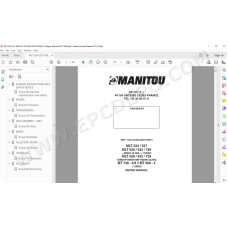 Manitou MLТ MT 524 527 628 632 728 928 service manual