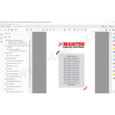 Manitou MRT MRT-X 1440 1640 1840 Easy ST3B / ST3A / ST4 S2 service manual