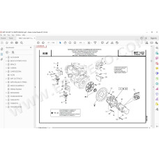 Manitou MRT 1432 400 Serie M E2 spare parts manual