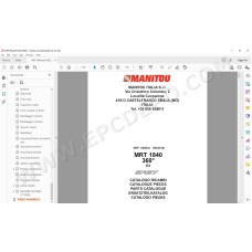 Manitou MRT 1840 360 EASY E3 spare parts manual