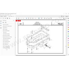 Manitou MRT 2150 Serie M E2 3B6 Fat Slim spare parts manual