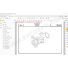 Manitou MRT 2150 Serie M E2 spare parts manual