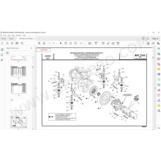 Manitou MRT 2540 Serie M Privilege E3 spare parts manual