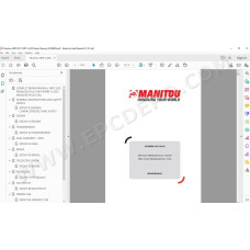 Manitou MRT MRT-X 3255 Privilege Plus ST4 / T4F / ST3A service manual