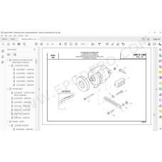 Manitou MRT-X 1440 Easy E3 spare parts manual