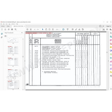 Manitou Forklift MSI 20 25 30 G / Buggie spare parts manual
