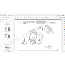 Manitou Forklift MSI 20 25 30 Turbo / Buggie S1 E2 parts manual