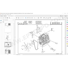 Manitou Forklift MSI 20 25 30 Turbo / Buggie S1 E2 parts manual