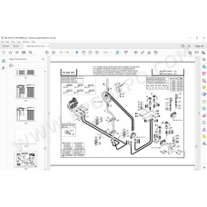 Manitou Forklift MSI 40 50 H S1 E2 spare parts manual