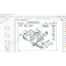 Manitou Forklift MSI 50 D spare parts manual