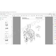 Manitou MT 1155 Maniscopic T-3 spare parts manual