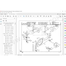 Manitou MT 1232 1240 S / L / Turbo parts manual