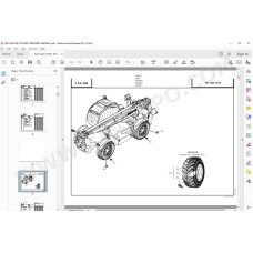 Manitou MT 1440 1840 ST3B spare parts manual