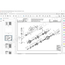 Manitou MT 1440 1840 ST3B spare parts manual