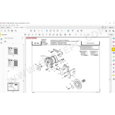 Manitou MT 1645 H SL Turbo Mono Ultra spare parts manual