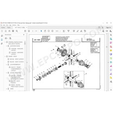 Manitou MT 1740 SL / Turbo S2 spare parts manual