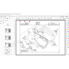 Manitou MT MLT 523 Turbo / Mono Ultra Serie A spare parts manual