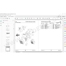 Manitou MT 5519 spare parts manual