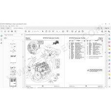 Manitou MT 5519 spare parts manual