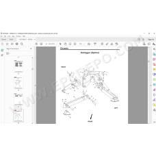 Manitou MT 6642T 6642XT 8044XT spare parts manual