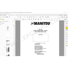 Manitou MT 732 932 1030 MLT 630 634 731 741 742 Serie B / 2 E2 service manual