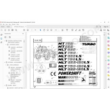 Manitou MT 732 932 MLT 629 633 730 Serie A parts manual