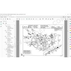 Manitou MT 732 932 Turbo spare parts manual