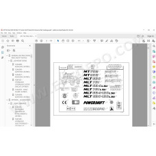 Manitou MT 732 932 / MLT 630 634 731 Serie B E2 parts manual