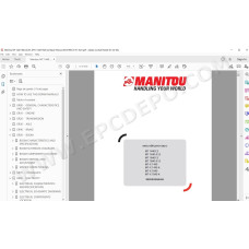 Manitou MT MT-X 1440 1840 A E3 service & repair manual